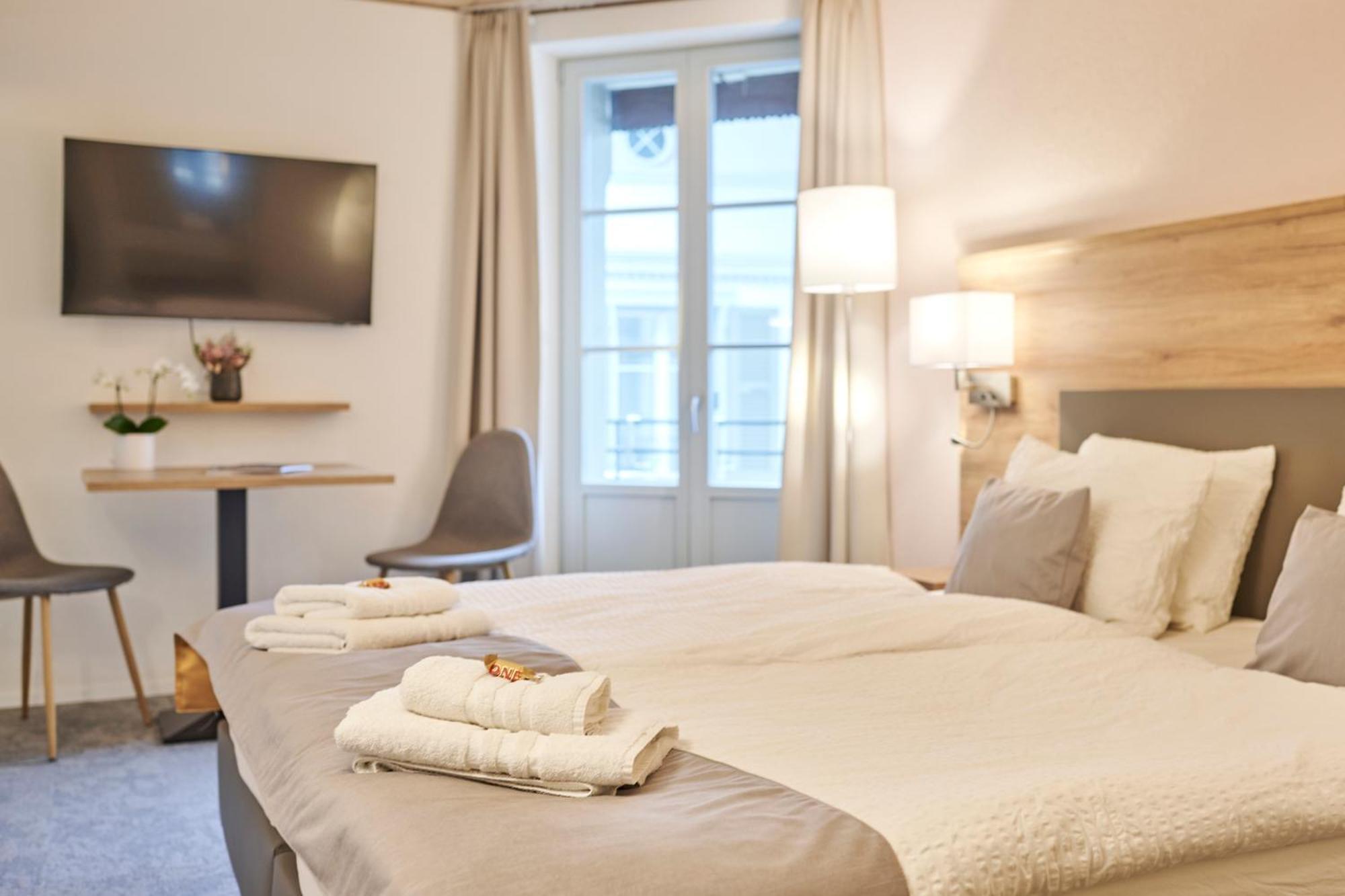 Aparthotel Krone - Self Check-In Unterseen Exteriér fotografie