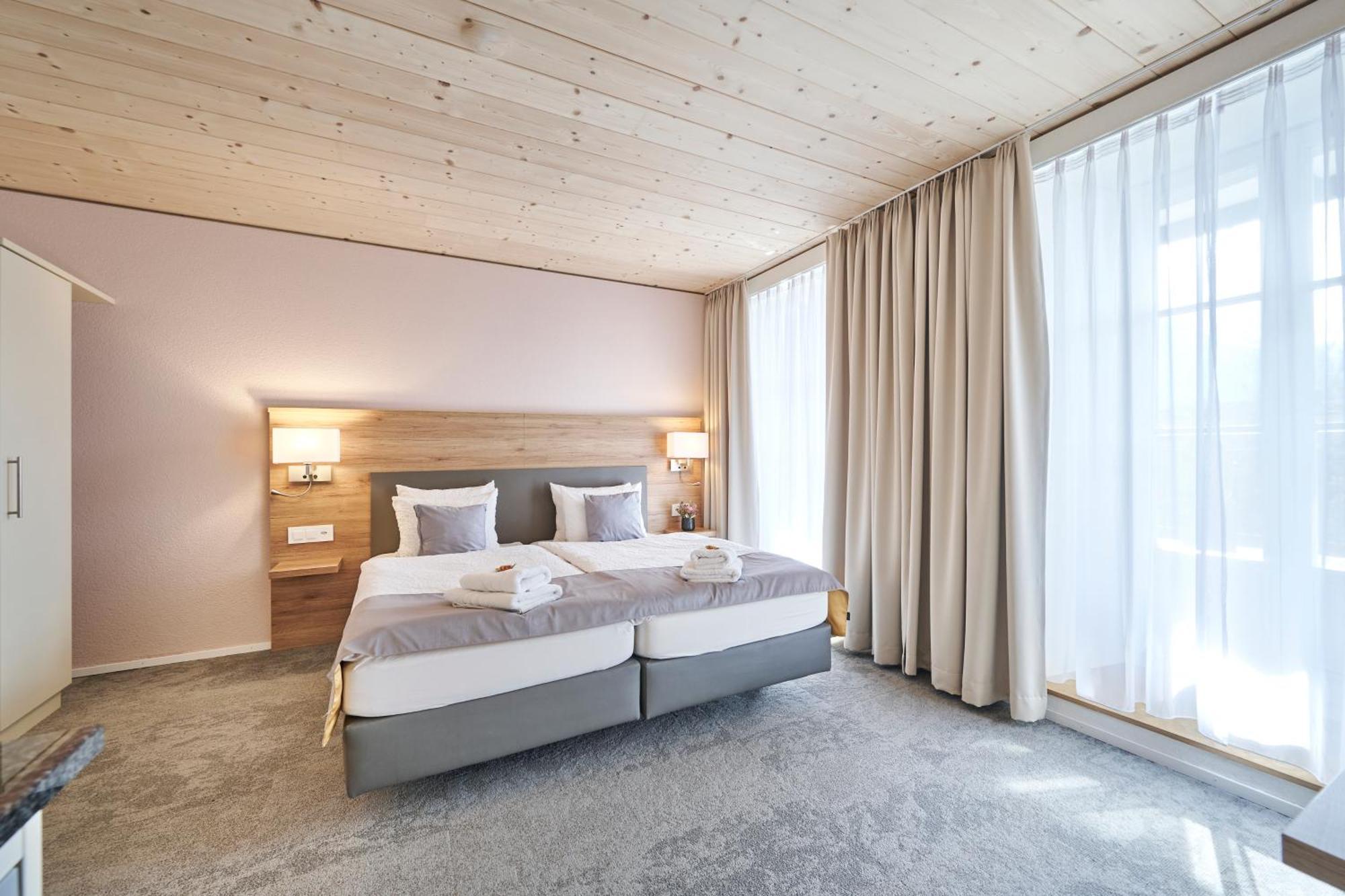 Aparthotel Krone - Self Check-In Unterseen Exteriér fotografie