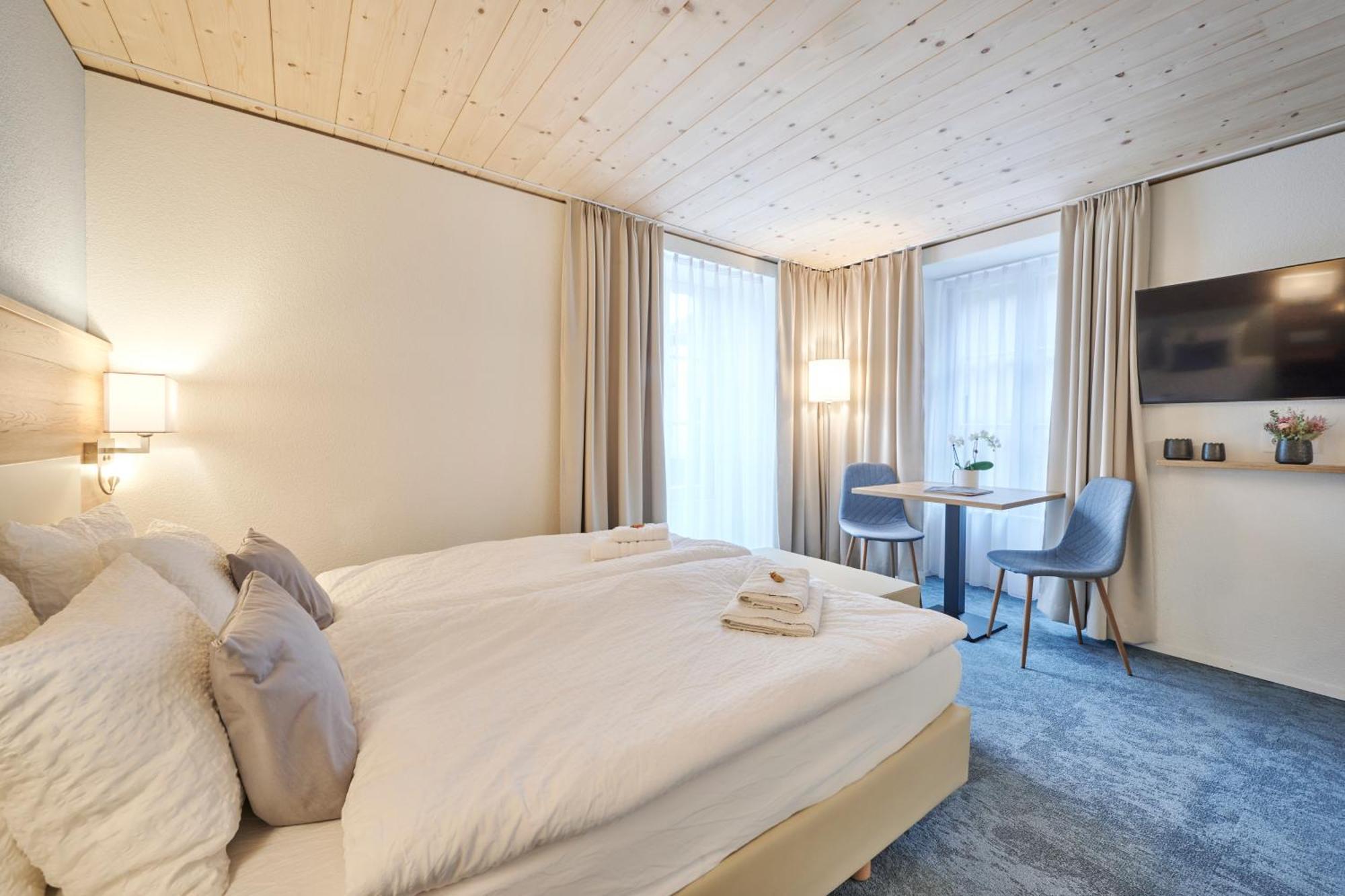 Aparthotel Krone - Self Check-In Unterseen Exteriér fotografie