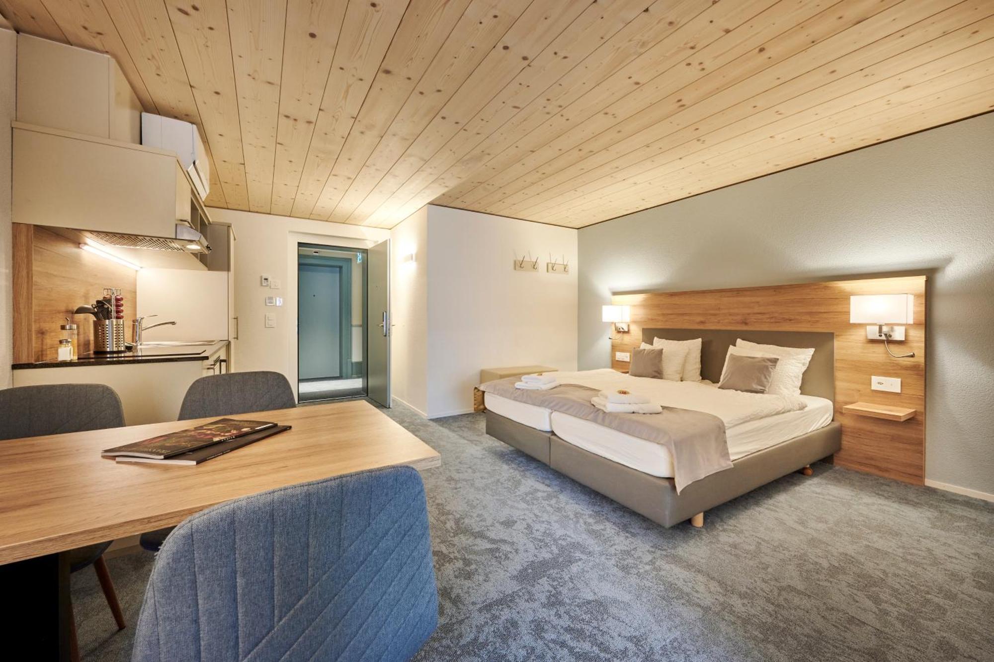 Aparthotel Krone - Self Check-In Unterseen Exteriér fotografie